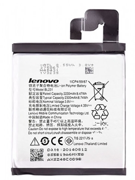 Picture of Battery Lenovo BL231 for Vibe X2 - 2300mAh 