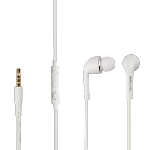 Picture of Earphone Samsung EO-EG900BW Stereo 3.5mm- Color: White
