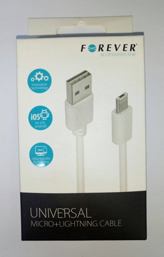 Picture of Universal Micro+Lightning cable