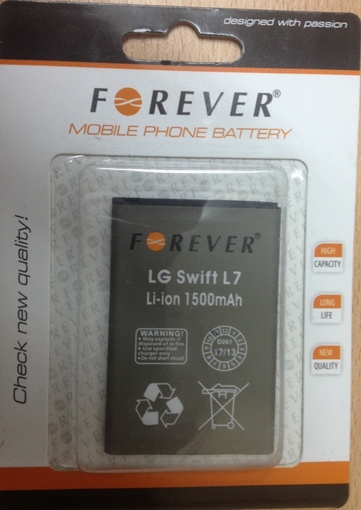 Picture of Battery Forever for LG Swift L7, P770, P705, P700 motion, 4G,MS770 - 1500m