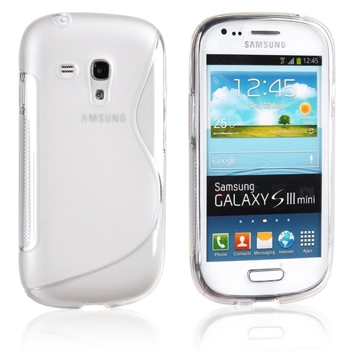 Θήκη Πλάτης Σιλικόνης S-Line για Samsung i8190 Galaxy S3 Mini