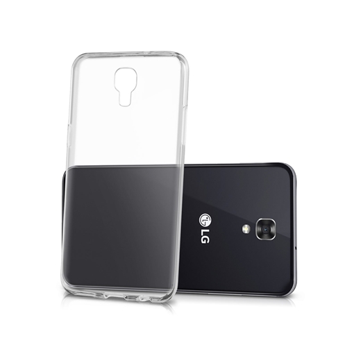 Picture of Back Cover Silicone Case for LG (K500) X Screen - Color: Clear