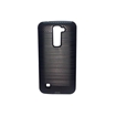 Θήκη Πλάτης Bumper Metalic Look για LG (X210) Q7 - Χρώμα: Μαύρο