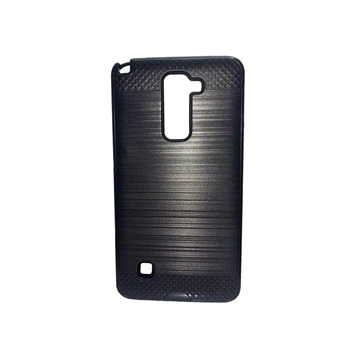Εικόνα της Θήκη Πλάτης Bumper Metalic Look για LG (K520) Stylus 2 - Χρώμα: Μαύρο