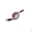 OEM - 1Meter Retractable lightning (male) to USB (male) Cable
