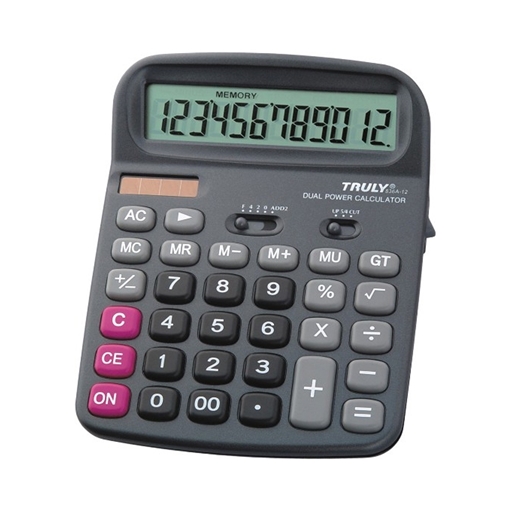 TRULY - DeskTop Caculator 836-12 - Αριθμομηχανή Γραφείου