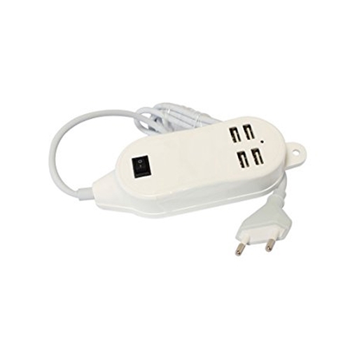 Picture of OEM - 15W USB Desktop Charger 1.5m Line/4-Ports