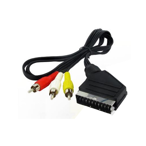OEM - SCART(male) to 3RCA (male) 1.5m