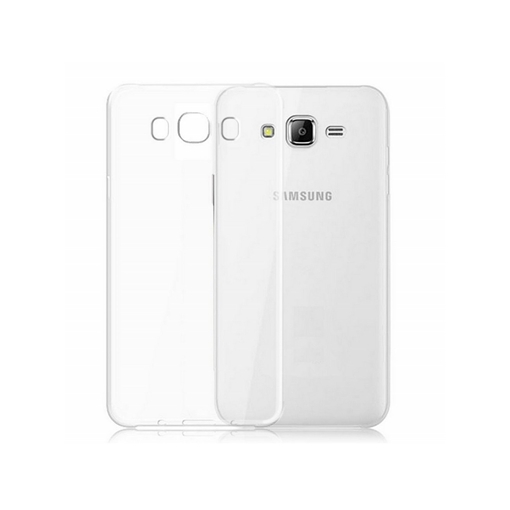 Picture of Back Cover Silicone Case for Samsung J720F Galaxy J7 Duo - Color: Clear