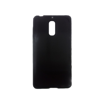 Εικόνα της Θήκη Πλάτης Σιλικόνης για Nokia 6 - Χρώμα: Μαύρο