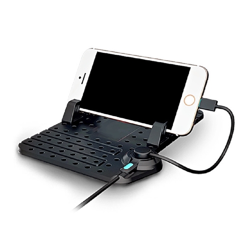 Ευλύγιστη Βάση Στήριξης Κινητών/GPS/Tablet & Φορτιστής microUSB και Lightning