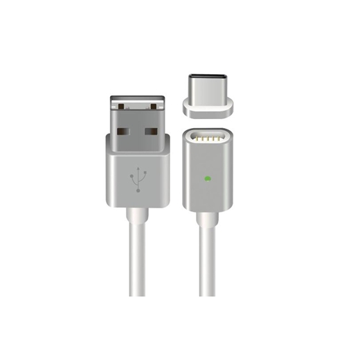 OEM Magnetic USB 2.0 Cable USB-C male - USB-A male  1m