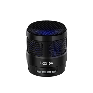 Picture of  T-2315A Flash led light mini speaker bluetooth with FM radio function
