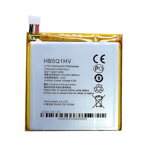 Picture of Battery Huawei HB5Q1HV for P1 XL D1 U9200E - 2600 mAh