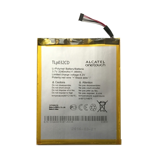 Picture of Battery Alcatel Tlp032CD for Pixi 8 I220 - 3240mAh