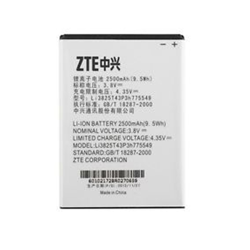 Picture of Battery ZTE Li3825T43P3h775549 2500mAh  for V987/U935/N919/V967S/N980 - 2500mAh