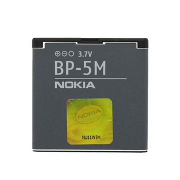 Picture of Battery Nokia  BP-5M for Nokia 6500s - Li-Ion 3.7V 900mAh 
