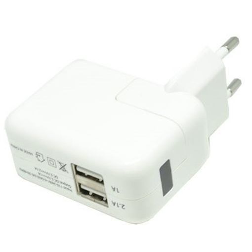 Picture of Two-port USB charger LED charging display