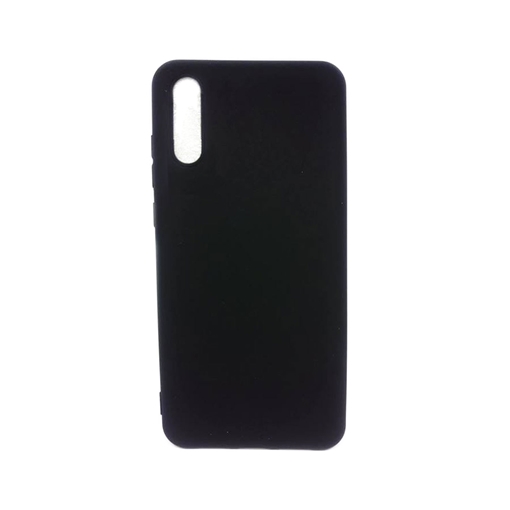 Picture of Back Cover Silicone Soft Case for Huawei P20 - Color: Black