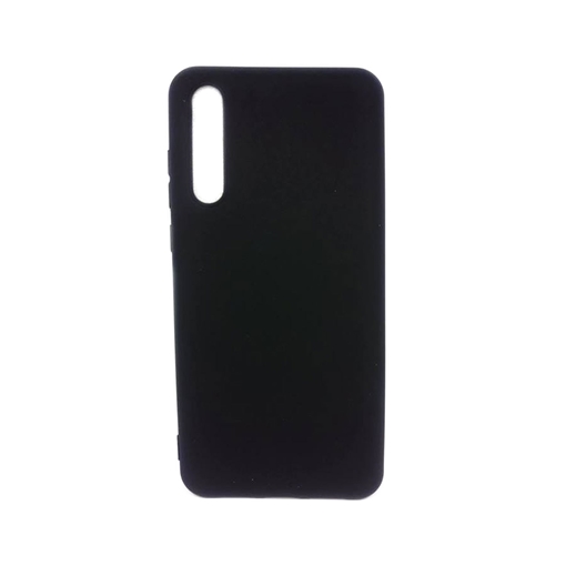 Picture of Back Cover Silicone Soft Case for Huawei P20 Pro - Color: Black