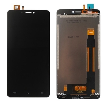 Εικόνα της Οθόνη LCD με Μηχανισμό Αφής για Cubot Max 4G  -Χρώμα: Μαύρο