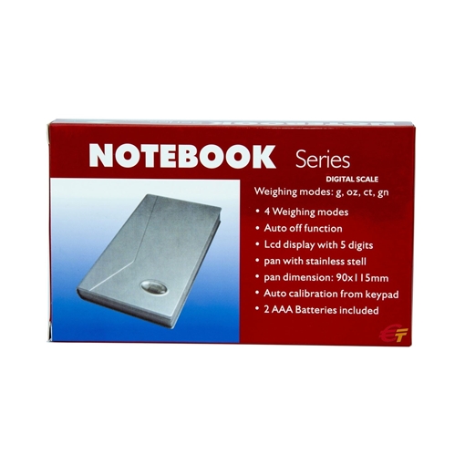 FUSION Notebook Series - Ψηφιακή Ζυγαριά Ακριβείας ως 500g.