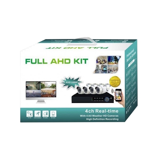 Full HD AHD CCTV Kit - 8 Channel CCTV 