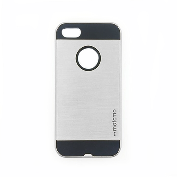 Motomo Μεταλλική Θήκη για το iPhone 5G/5S - Χρώμα: Ασημί