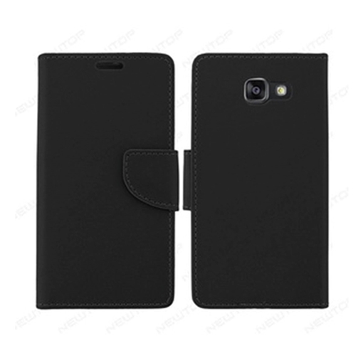 Samsung Galaxy Note 4 N9100 HQ LATERAL - Θήκη Δερμάτινη Πορτοφόλι-stand Χρώμα: Μαύρο