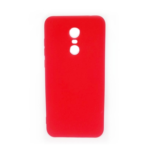 Θήκη Πλάτης Σιλικόνης για Xiaomi Redmi 5 Plus - Χρώμα: Πορτοκαλί