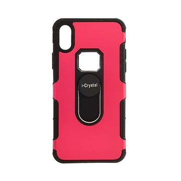 Θήκη I-Crystal για iPhone X - Χρώμα : Κόκκινο