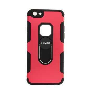 Θήκη I-Crystal για iPhone 6G/6S - Χρώμα : Κόκκινο