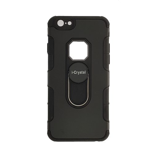 Θήκη I-Crystal για iPhone 6G/6S - Χρώμα : Μαύρο