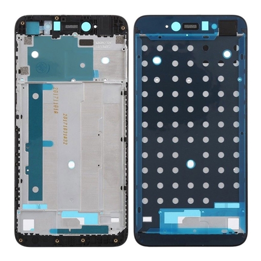 Μπροστινό Πλαίσιο Οθόνης Front LCD Frame για Xiaomi Redmi Note 5A - Χρώμα: Μαύρο