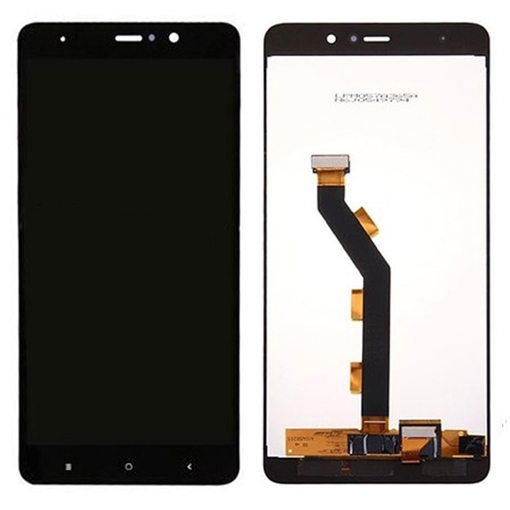 Οθόνη LCD με Μηχανισμό Αφής για Xiaomi MI 5S Plus - Χρώμα: Μαύρο