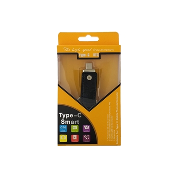Smart Card Reader μπρελόκ USB/Type-C - Χρώμα: Μαύρο