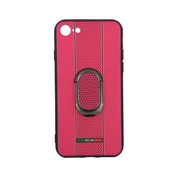 TPU Weimi back case with 360 angle rotation Stand for iPhone 7G/8G (4.7) - Color: Pink