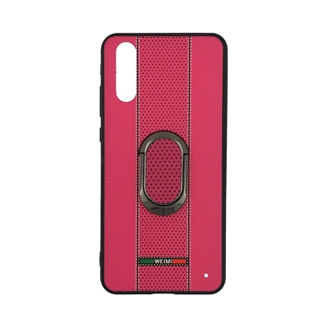 Θήκη πλάτης TPU Weimi με περιστροφικό Stand 360 για Huawei P20 - Χρώμα: Ροζ