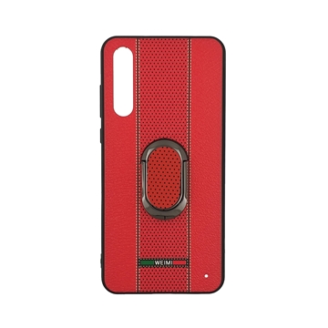 TPU Weimi back case with 360 angle rotation Stand for Huawei P20 Pro - Color: Red