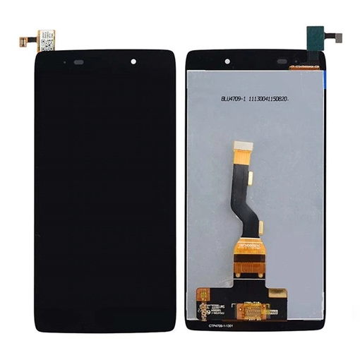 Οθόνη LCD με Μηχανισμό Αφής για Alcatel One Touch Idol 3 4.7'' 6039 - Χρώμα: Μαύρο