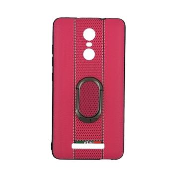 Θήκη πλάτης TPU Weimi με περιστροφικό Stand 360 για Xiaomi Redmi Note 3 - Χρώμα: Ροζ