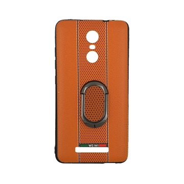 Θήκη πλάτης TPU Weimi με περιστροφικό Stand 360 για Xiaomi Redmi Note 3 - Χρώμα: Πορτοκαλί