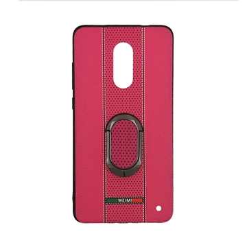 Θήκη πλάτης TPU Weimi με περιστροφικό Stand 360 για Xiaomi Redmi Note 4 - Χρώμα: Ροζ