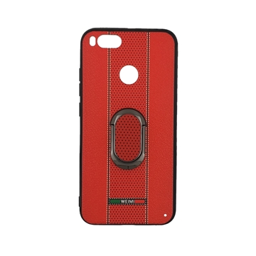 Θήκη πλάτης TPU Weimi με περιστροφικό Stand 360 για Xiaomi Mi 5X - Χρώμα: Κόκκινο