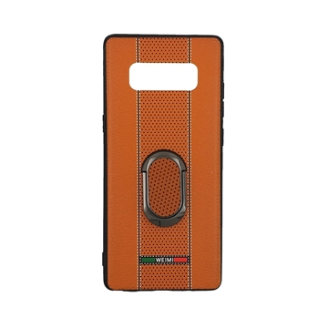 Θήκη πλάτης TPU Weimi με περιστροφικό Stand 360 για Samsung Galaxy Note 8 - Χρώμα: Πορτοκαλί