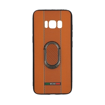 Θήκη πλάτης TPU Weimi με περιστροφικό Stand 360 για Samsung Galaxy S8 (G950) - Χρώμα: Πορτοκαλί