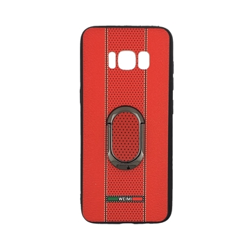 Θήκη πλάτης TPU Weimi με περιστροφικό Stand 360 για Samsung Galaxy S8 (G950) - Χρώμα: Κόκκινο