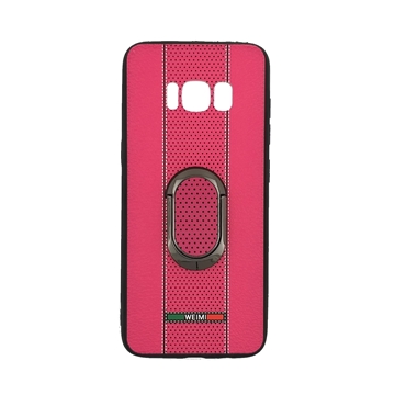 Θήκη πλάτης TPU Weimi με περιστροφικό Stand 360 για Samsung Galaxy S8 (G950) - Χρώμα: Ροζ