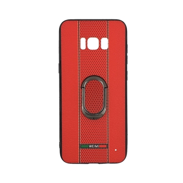 Θήκη πλάτης TPU Weimi με περιστροφικό Stand 360 για Samsung Galaxy S8 Plus (G955) - Χρώμα: Κόκκινο