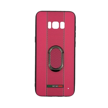 Θήκη πλάτης TPU Weimi με περιστροφικό Stand 360 για Samsung Galaxy S8 Plus (G955) - Χρώμα: Ροζ